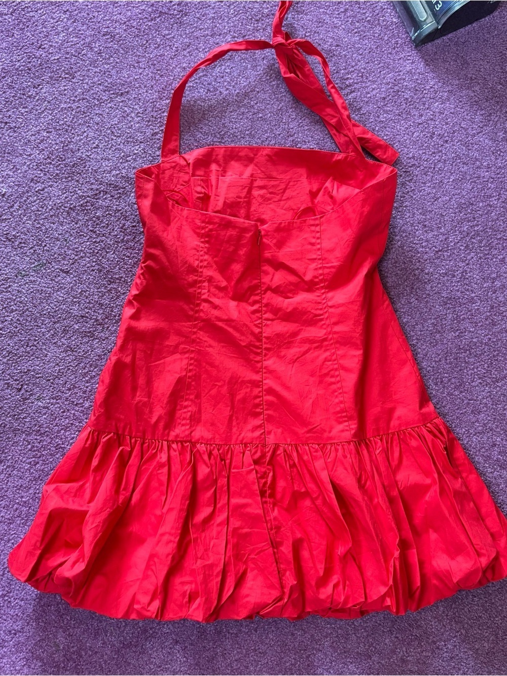 Red Halter Sundress - Picture 7 of 7